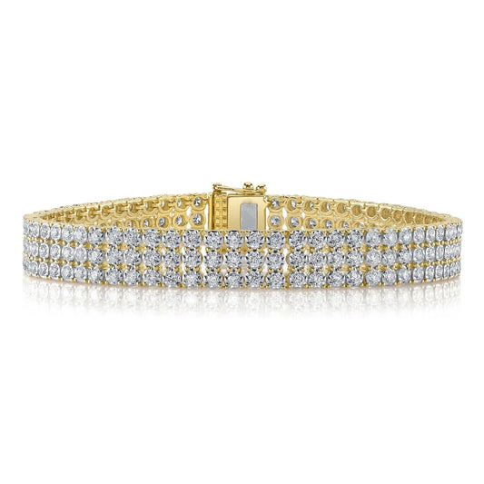 14K Gold Diamond Tennis Bracelet