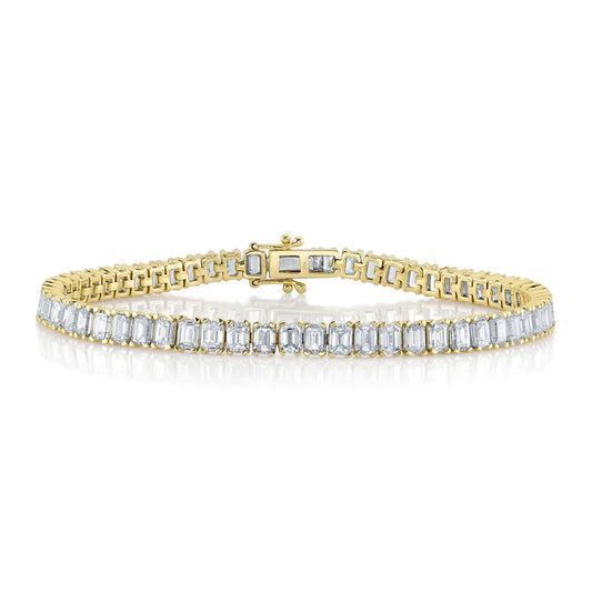 14K Gold Diamond Tennis Bracelet